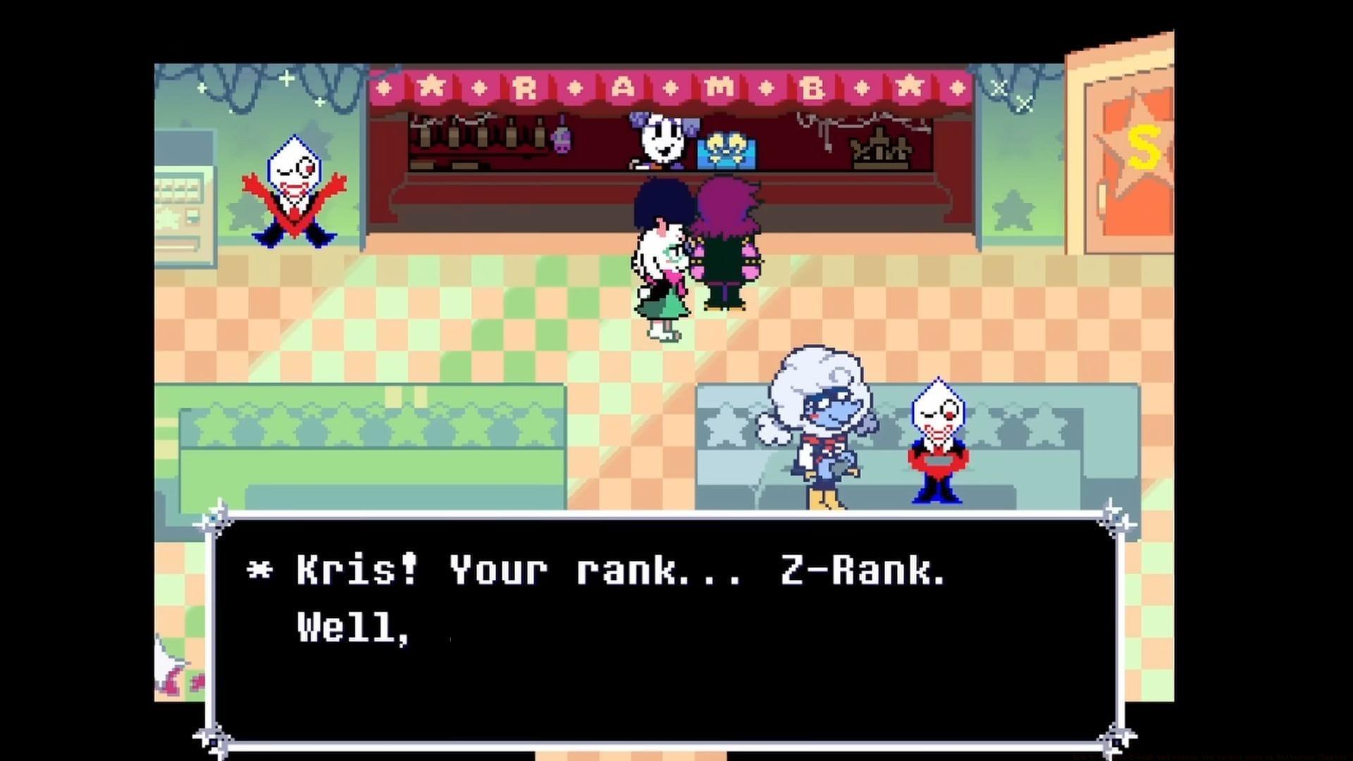  Ways to get Z-Rank and access the secret room in Deltarune Chapter 3 (Image via Toby Fox)