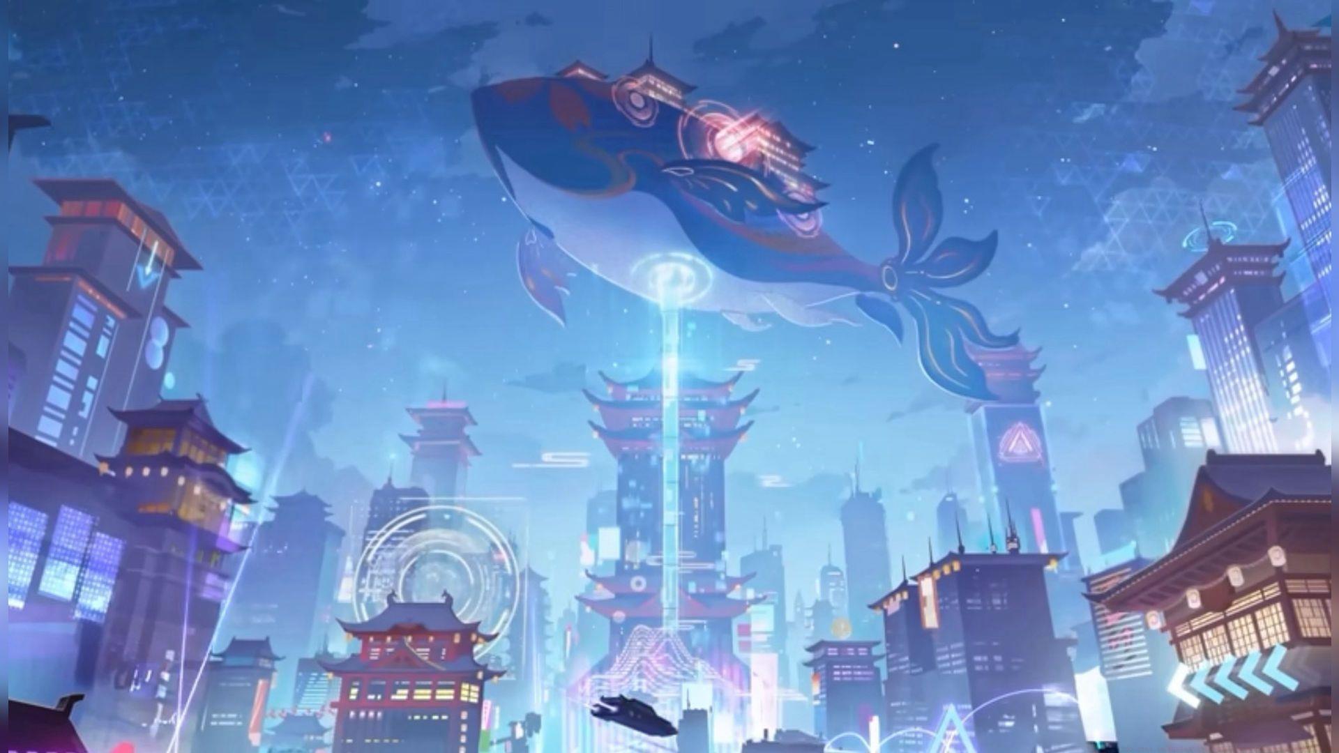 A look at Edo Star region in Myriad Celestia Trailer "Sparkle: Behind the Curtain" (Image via HoYoverse)