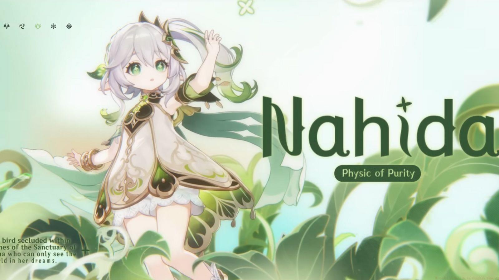 How old is Nahida in Genshin Impact