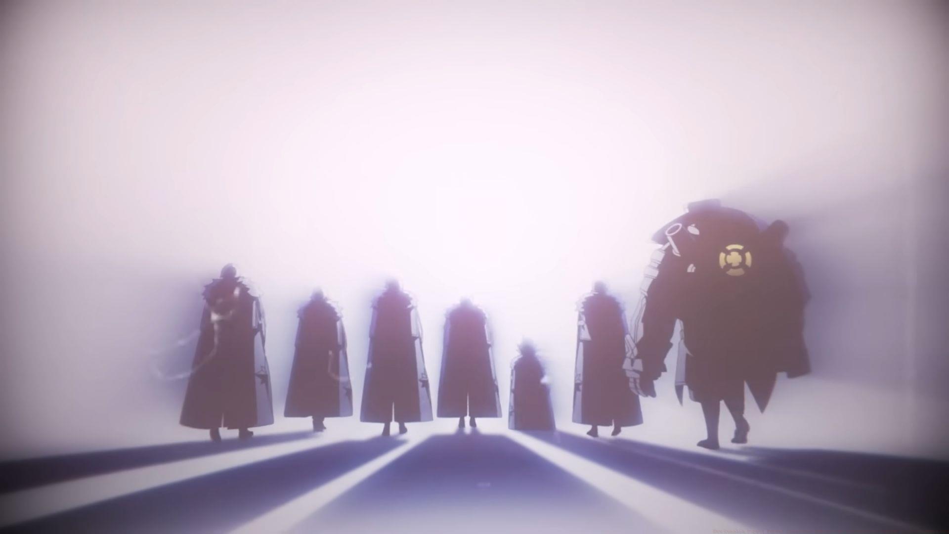 Current Fatui Harbingers as shown in the Interlude Teaser (Image via HoYoverse)