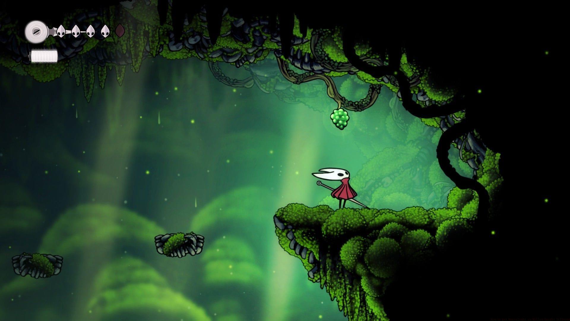 This article discusses how to obtain Weavelight in Hollow Knight Silksong (Image via Team Cherry)