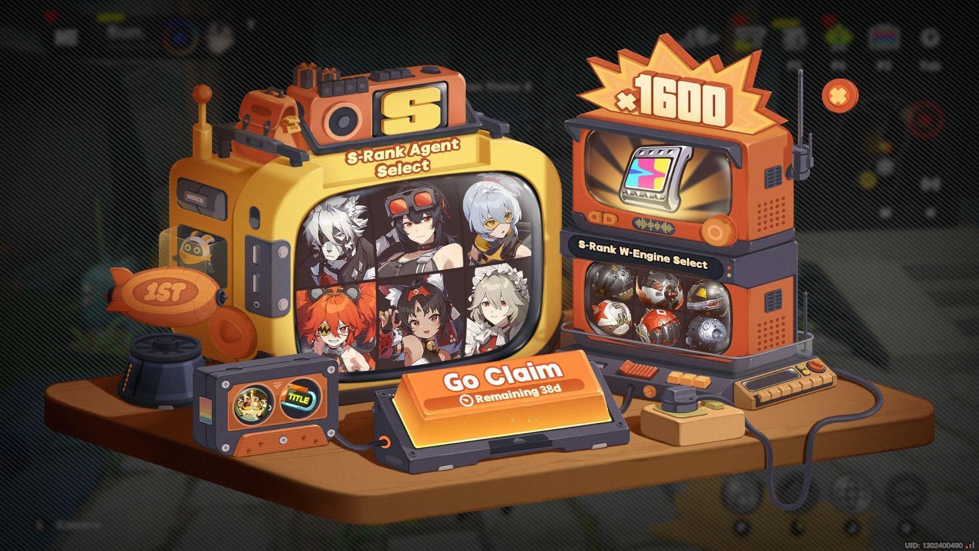 S-Rank standard character selector in Zenless Zone Zero