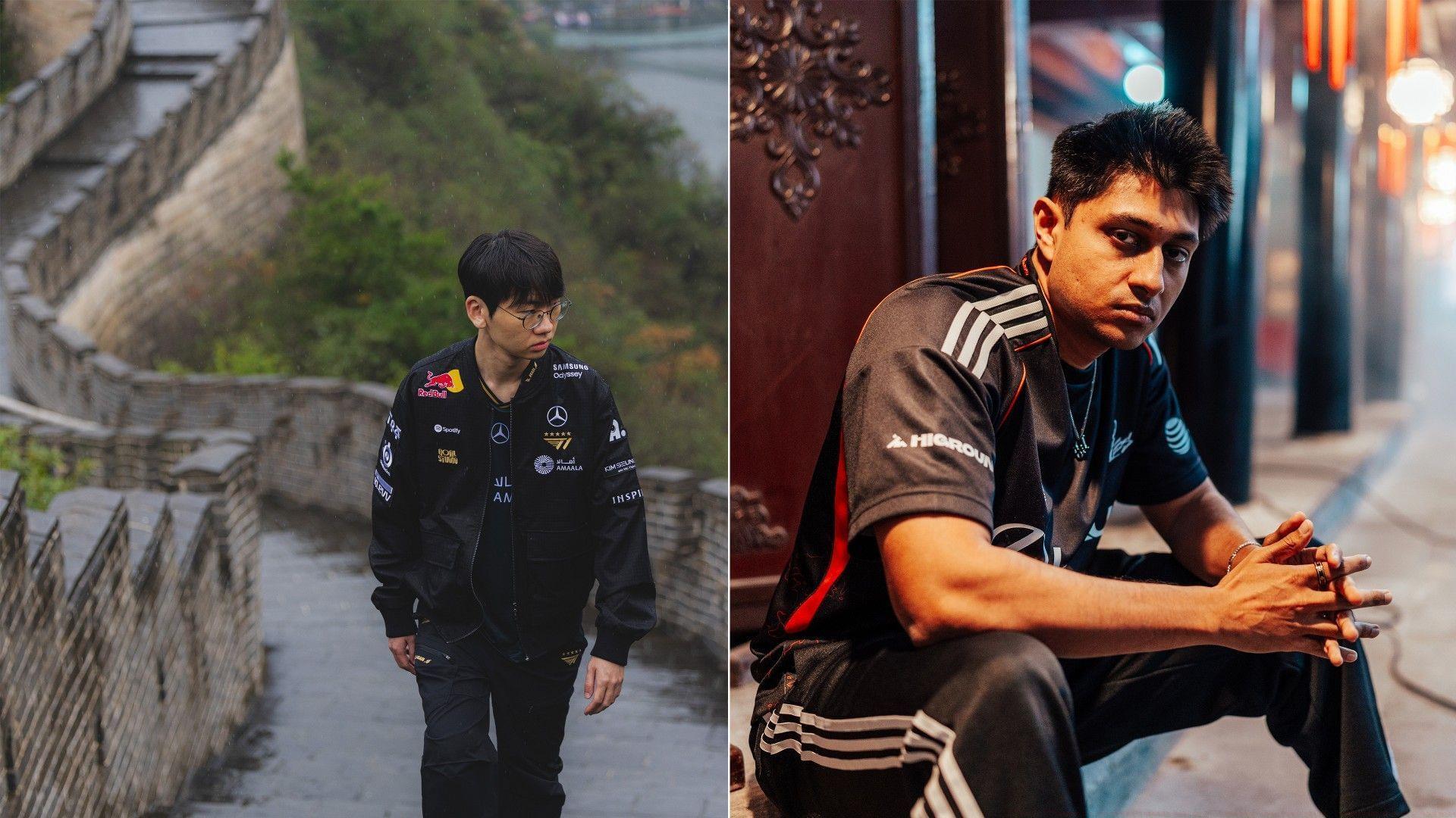 t1 vs 100 thieves in lol worlds 2025 start time and head to head prediction