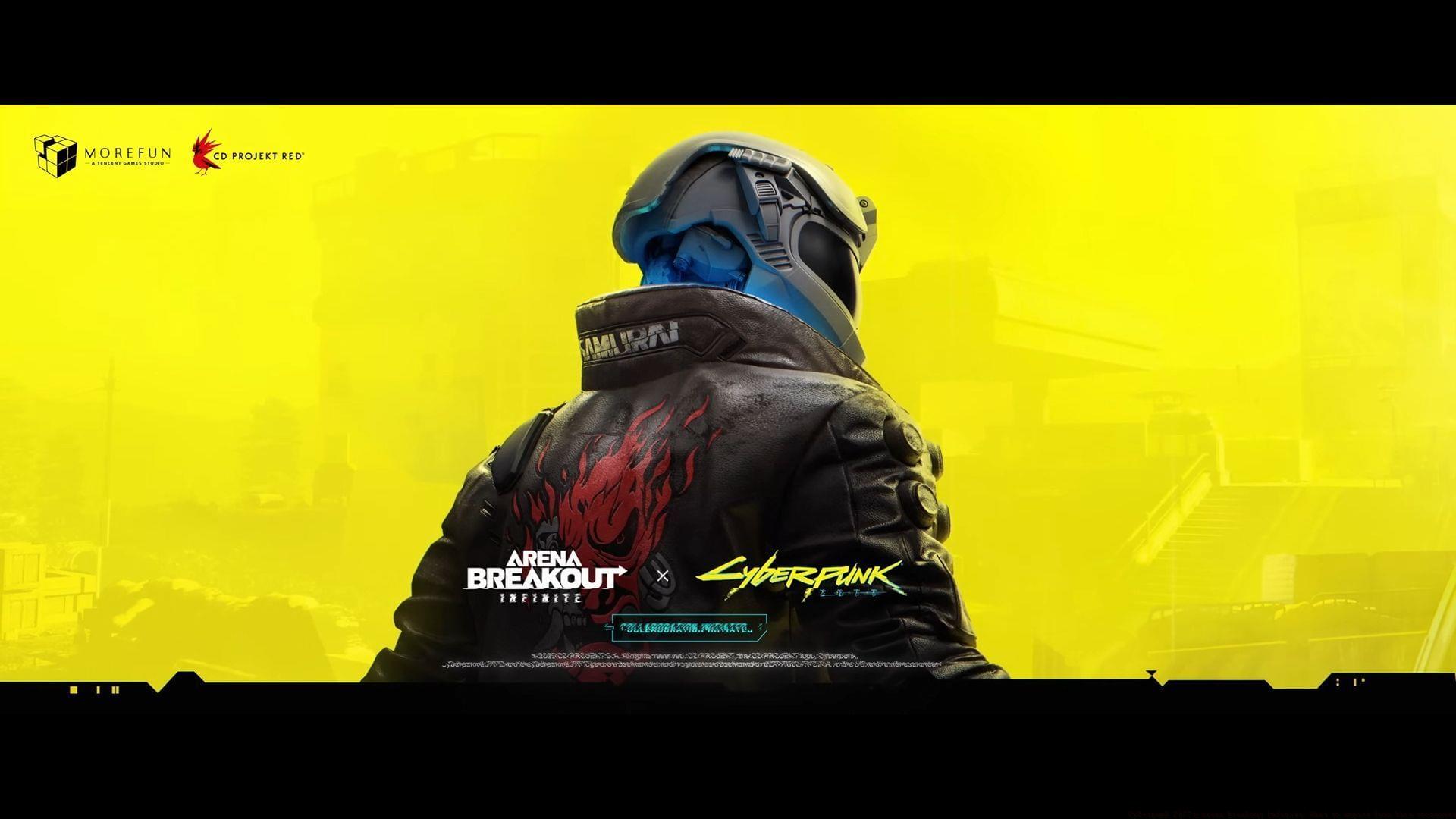 This article cover the Cyberpunk 2077 x Arena Breakout Infinite crossover (Image via CD PROJEKT RED // Morefun Studios)