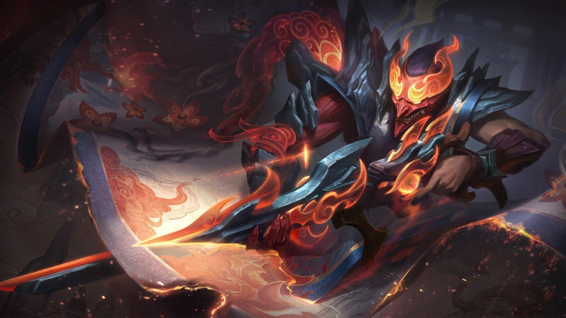 Shan Hai Scrolls Jhin in League of Legends (Image via Riot Games)