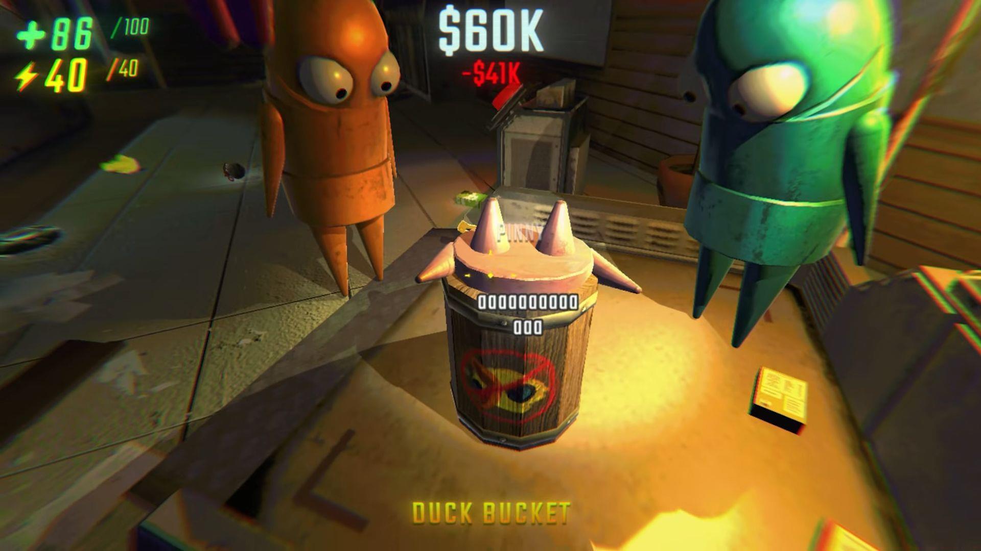 A still from Repo update trailer, Duck Bucket in REPO, How to use Duck Bucket 
