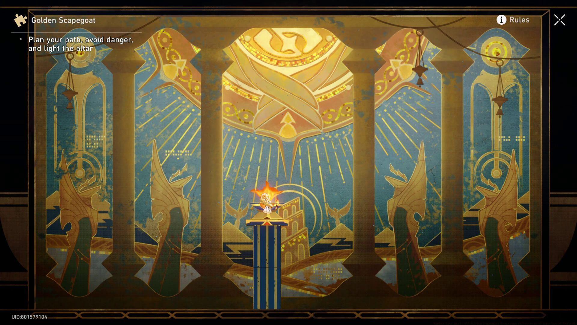 Golden Scapegoat locations in Fortress of Dome Eye of Twilight