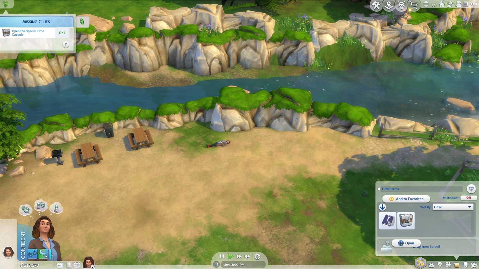 'Missing Clues' quest steps and walkthrough in The Sims 4