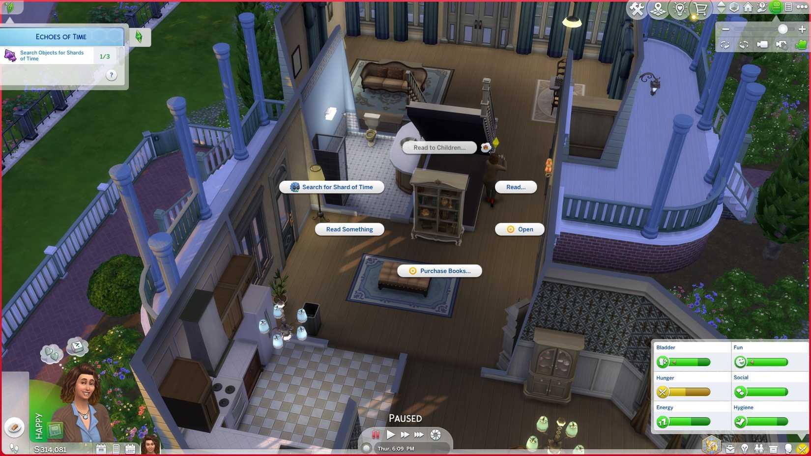 Echoes of Time quest steps and walkthrough in The Sims 4