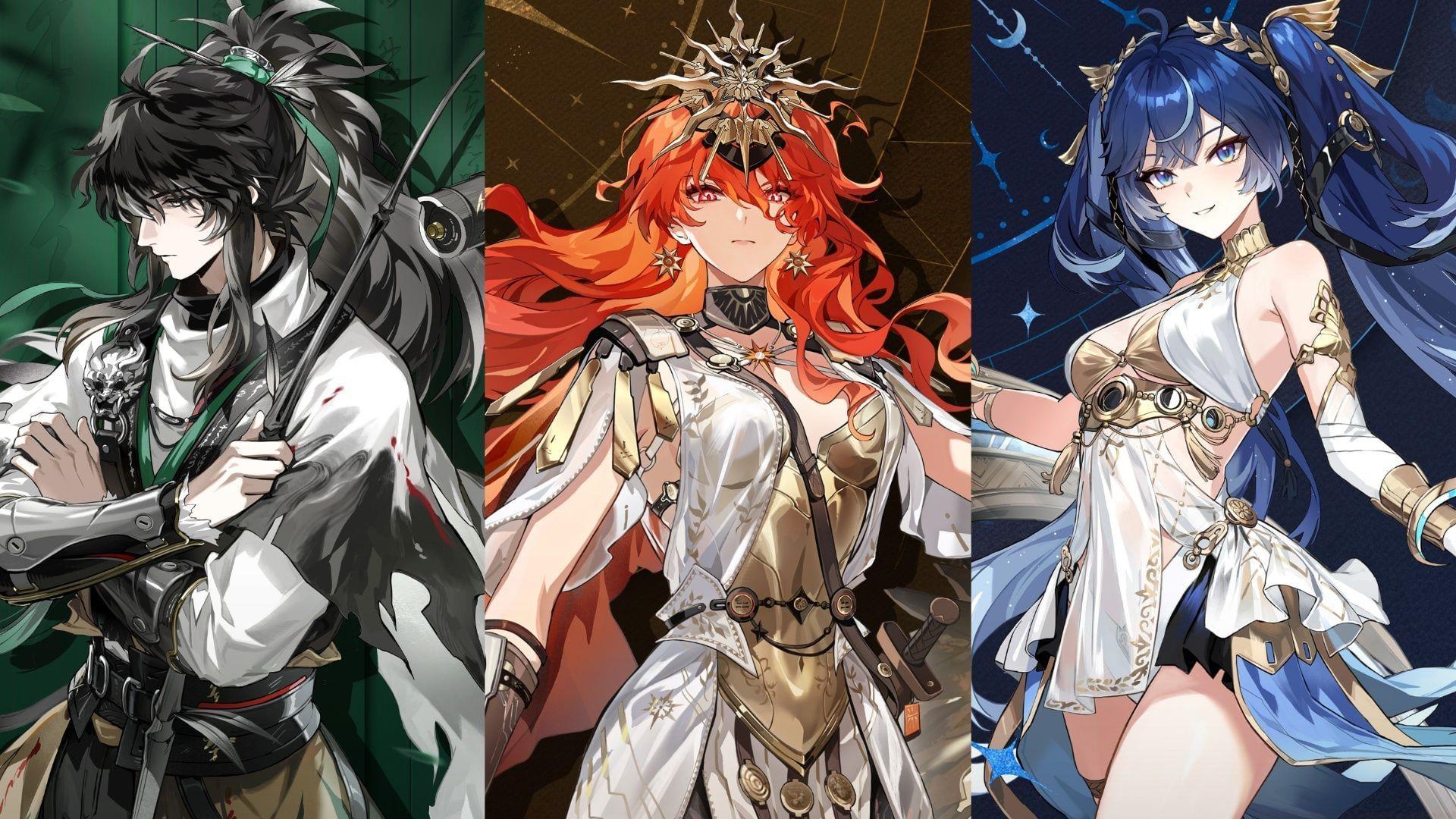 Qiuyuan, Augusta, and Iuno (Image via Kuro Games)