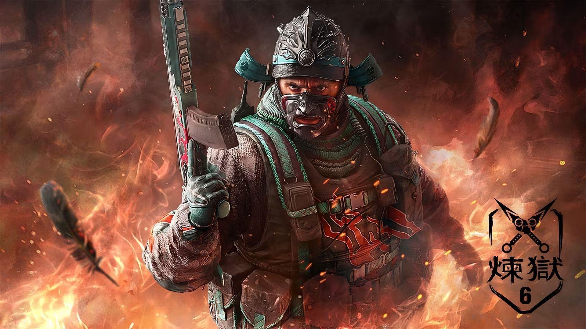 Rainbow Six Siege X Rengoku event key art.