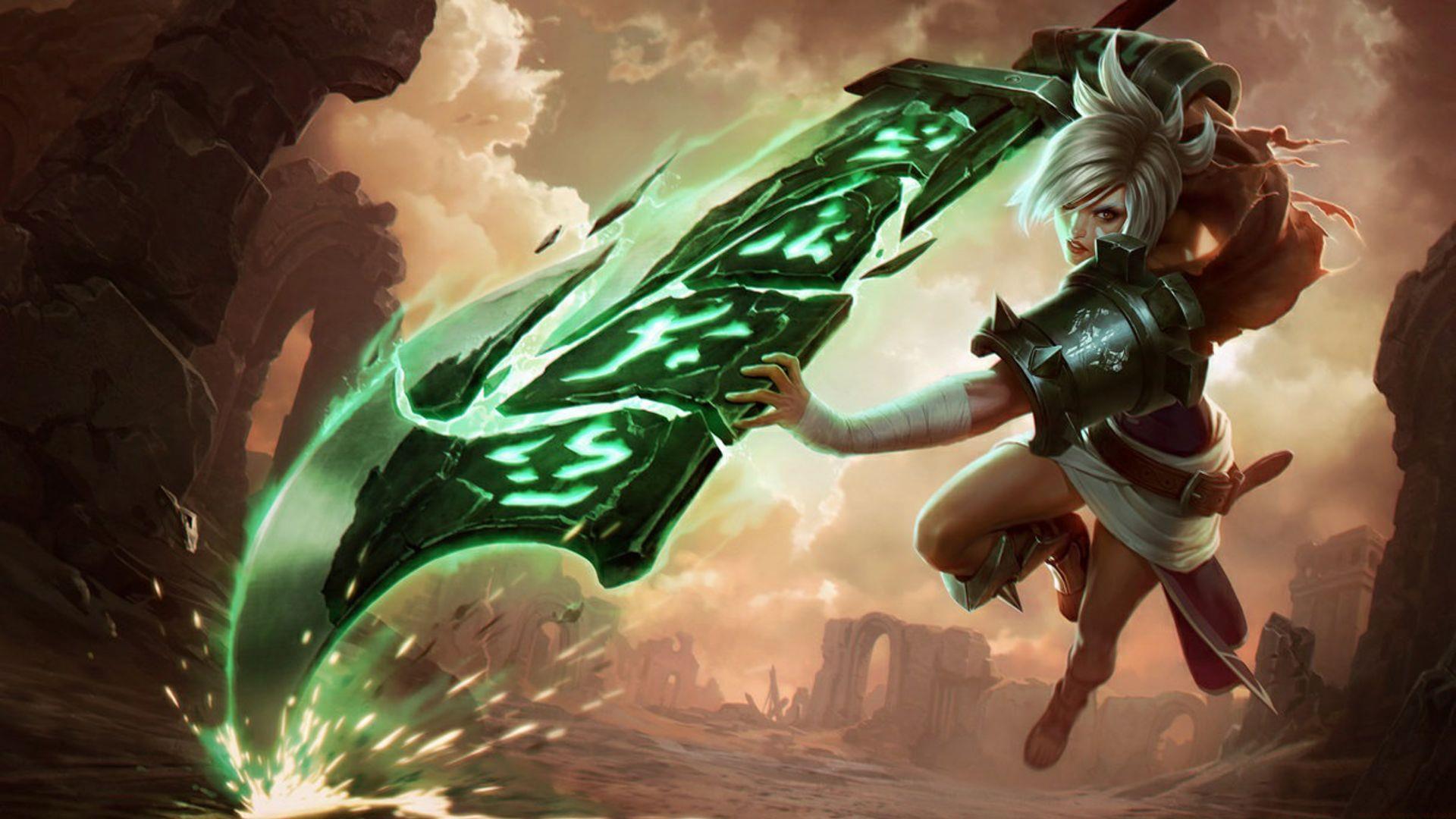 Riven sees a buff in League of Legends patch 25.15 (Image via Riot Games)