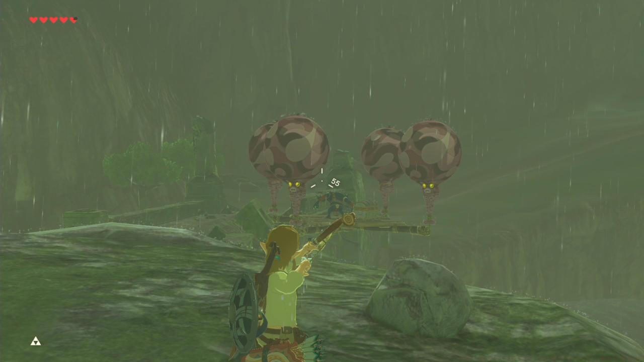 Look For Floating Platforms With Metallic Treasure Chests