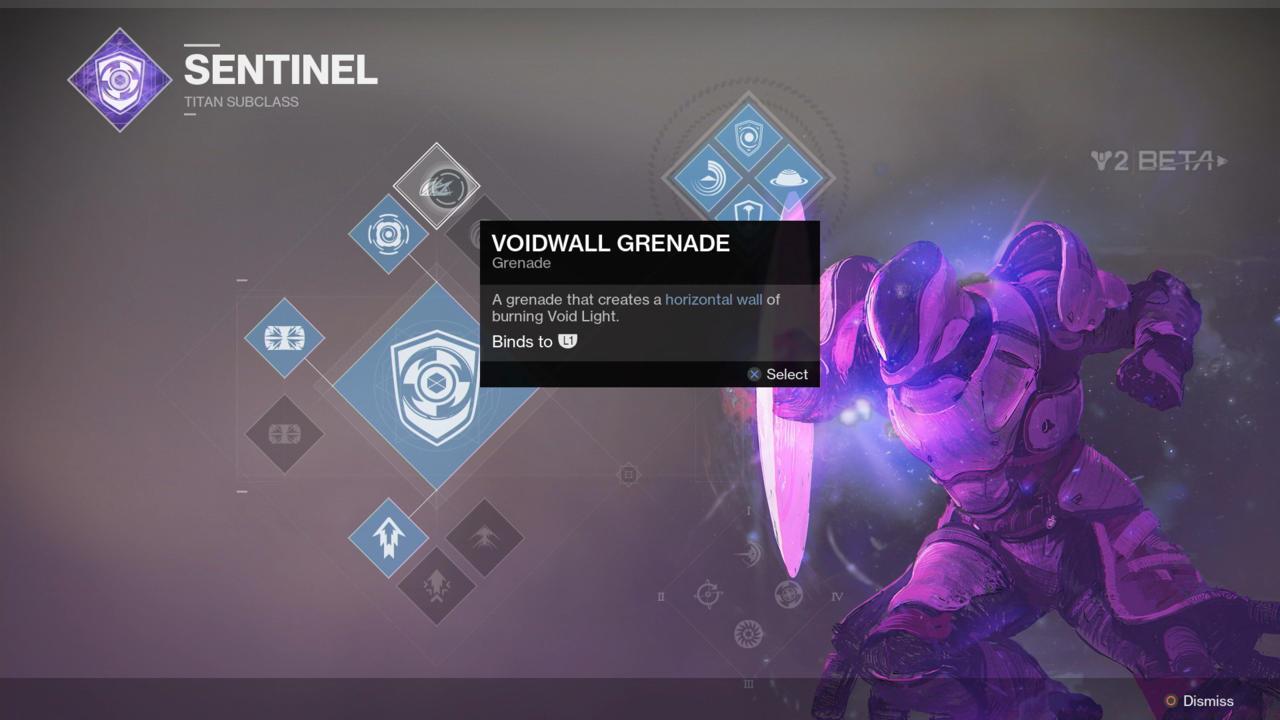 Voidwall Grenade