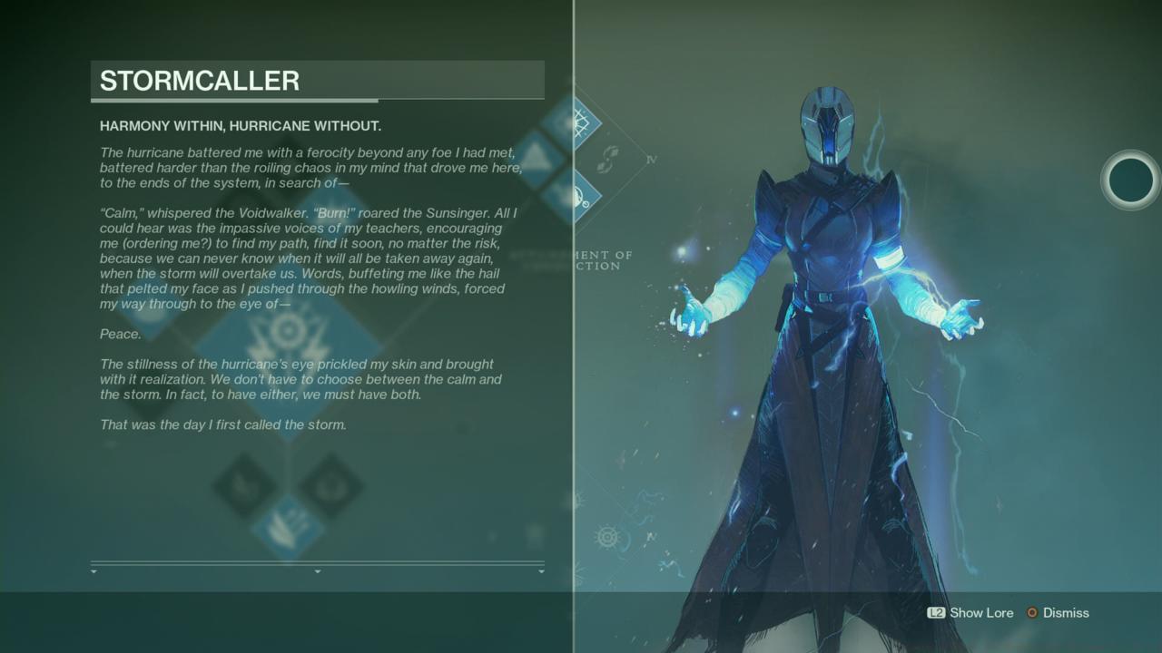 All The Warlock Stormcaller Skills