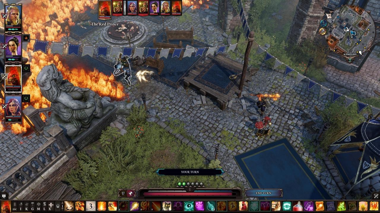 Geomancer Skill: Fossil Strike