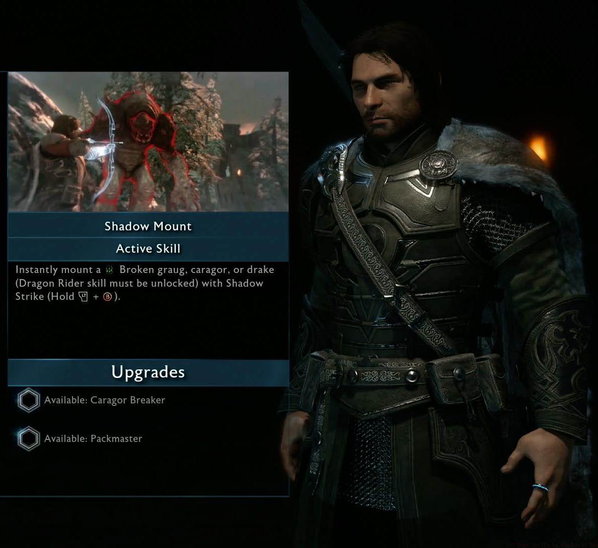 Mounted Skill: Shadow Mount