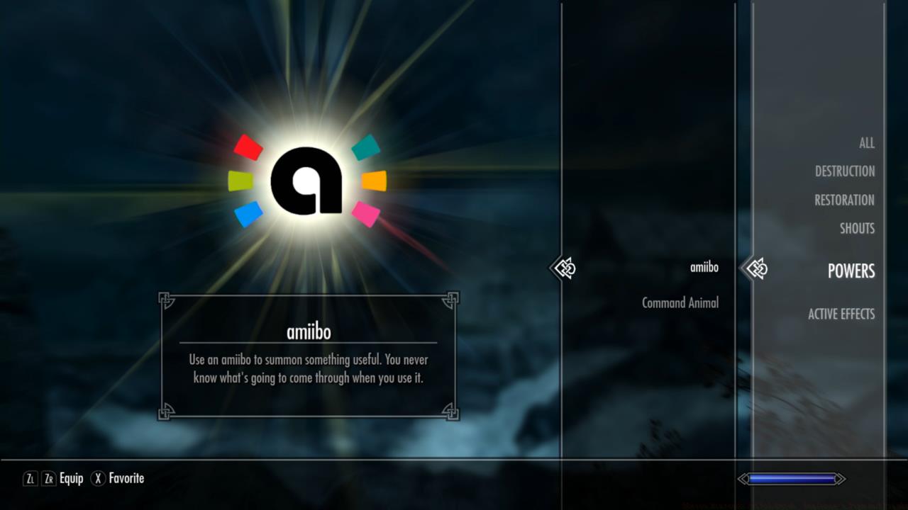 Accessing Amiibo Functionality