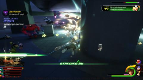 Make sure you equip the Lucky Sheriff to up your chances of getting Wellspring Crystals from the enemies in Battlegate 12. 