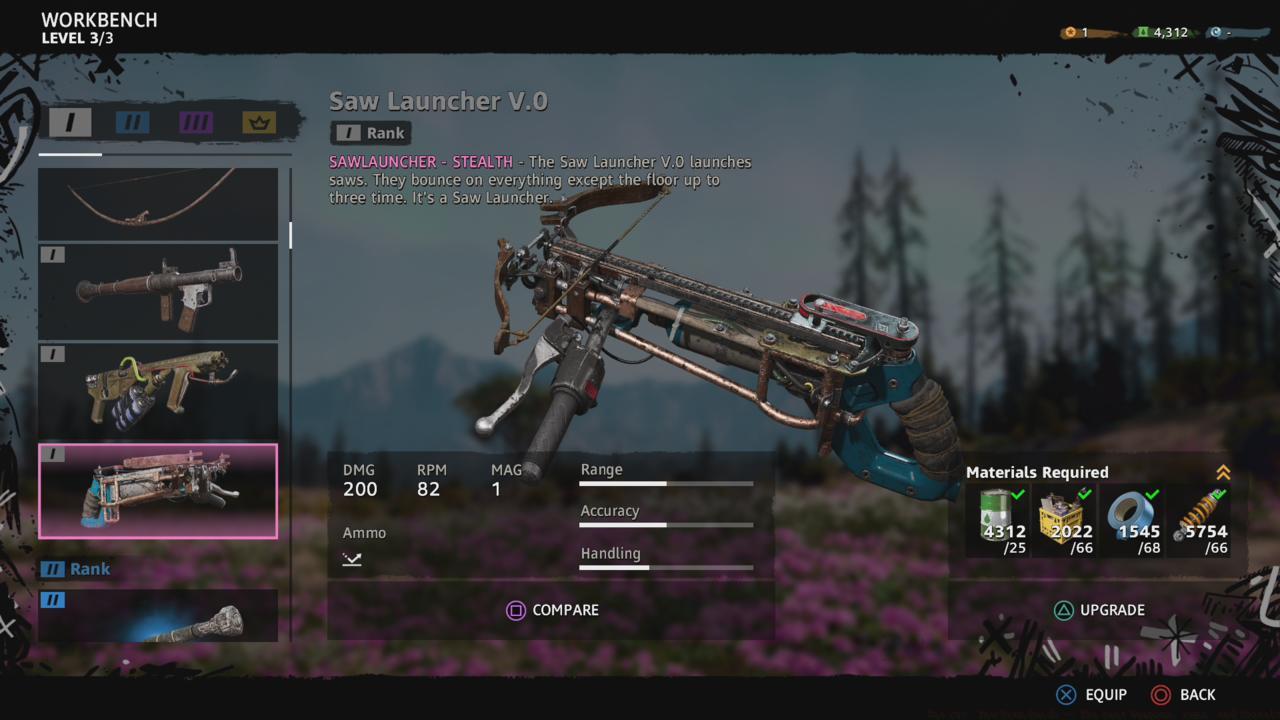 Saw Launcher V.0 (Rank I)