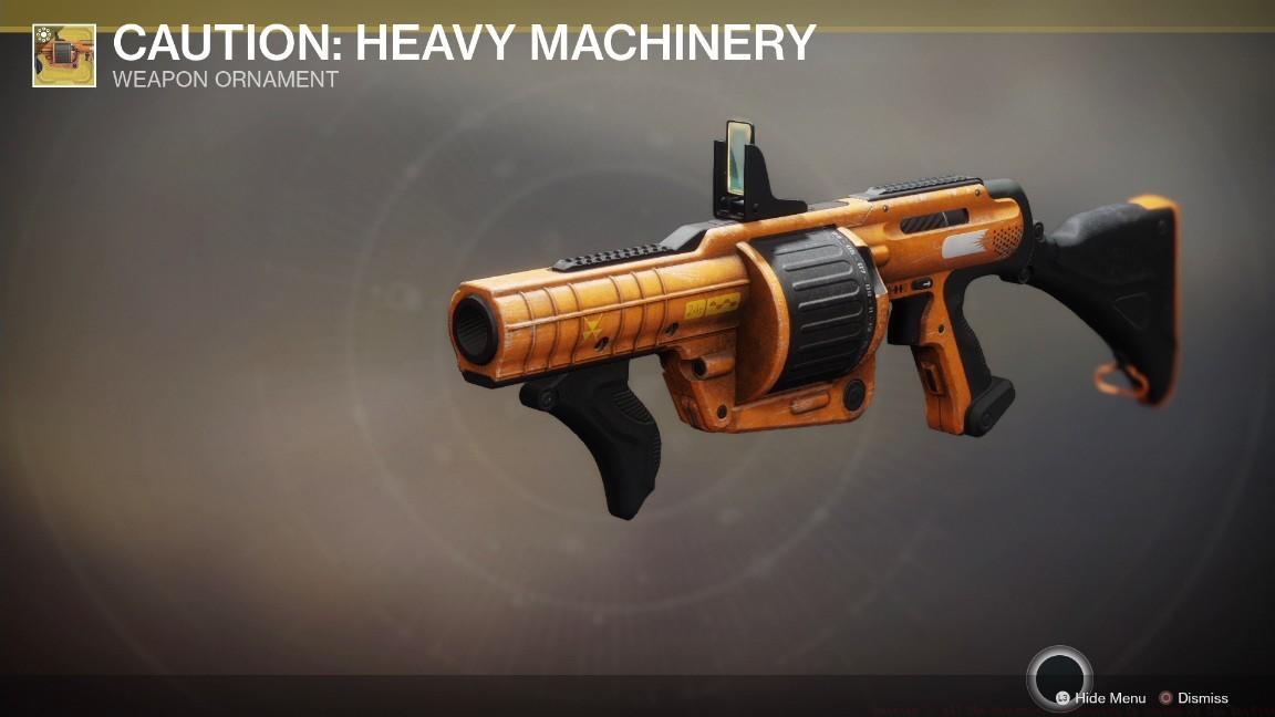 Caution: Heavy Machinery