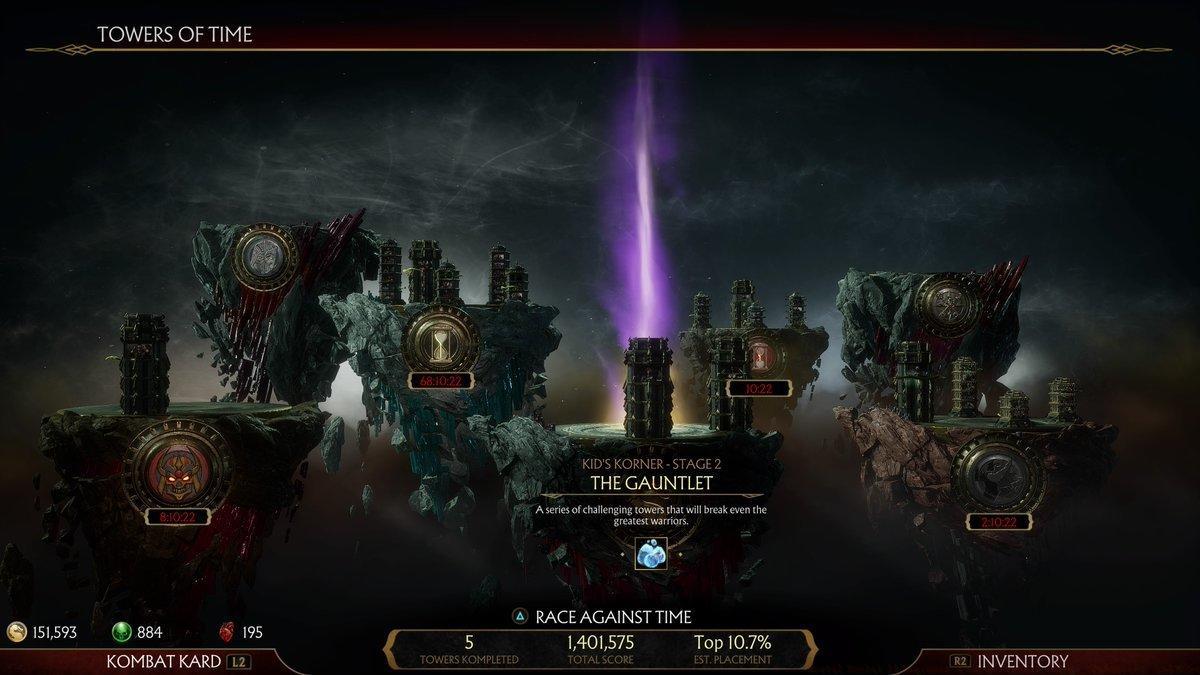 Grind At The Towers Of Time