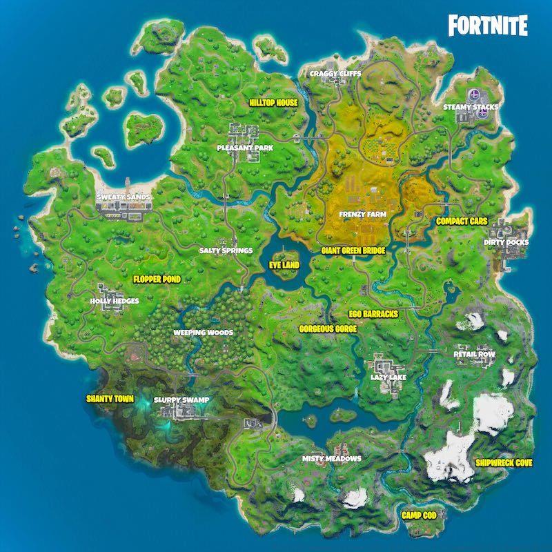 Fortnite Landmarks
