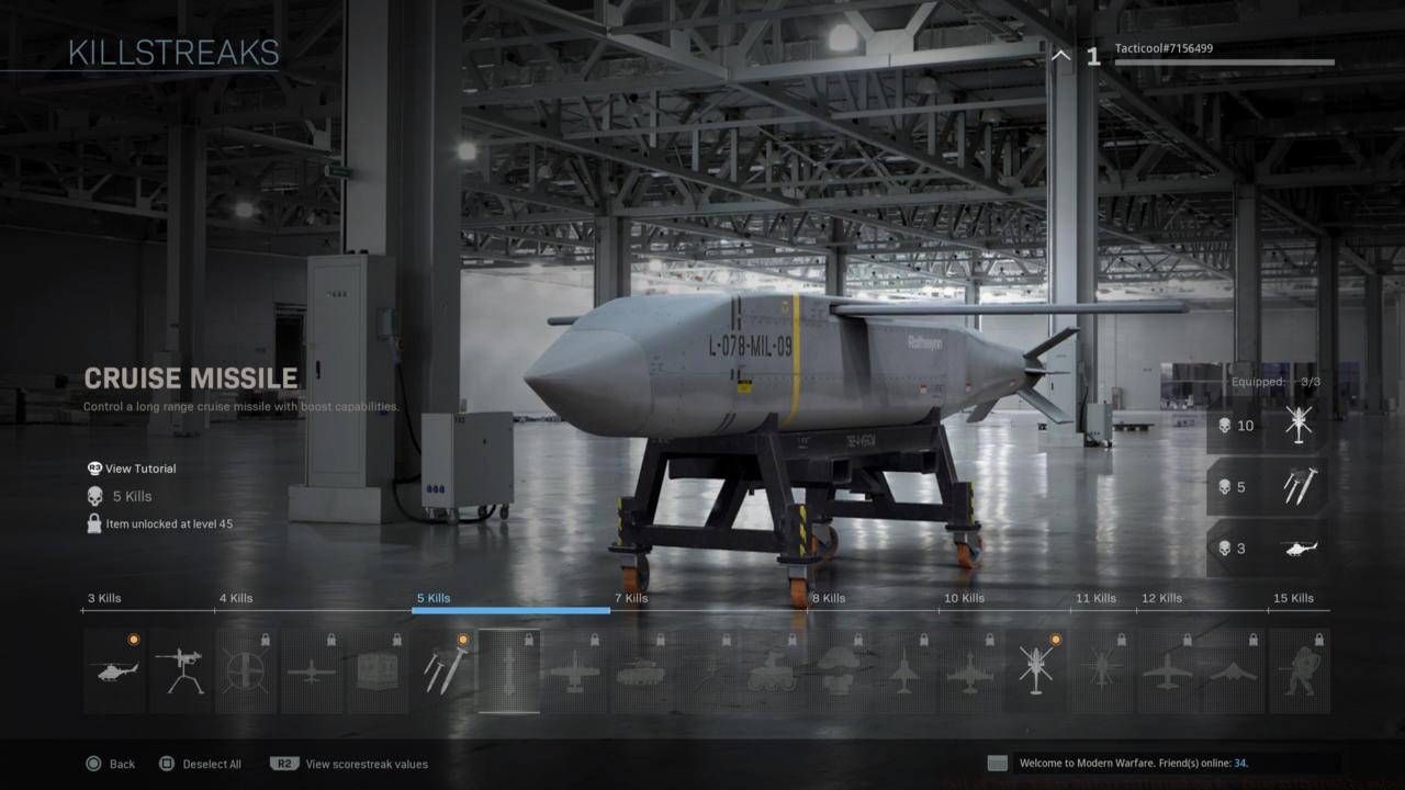 Cruise Missile (5 Kills)