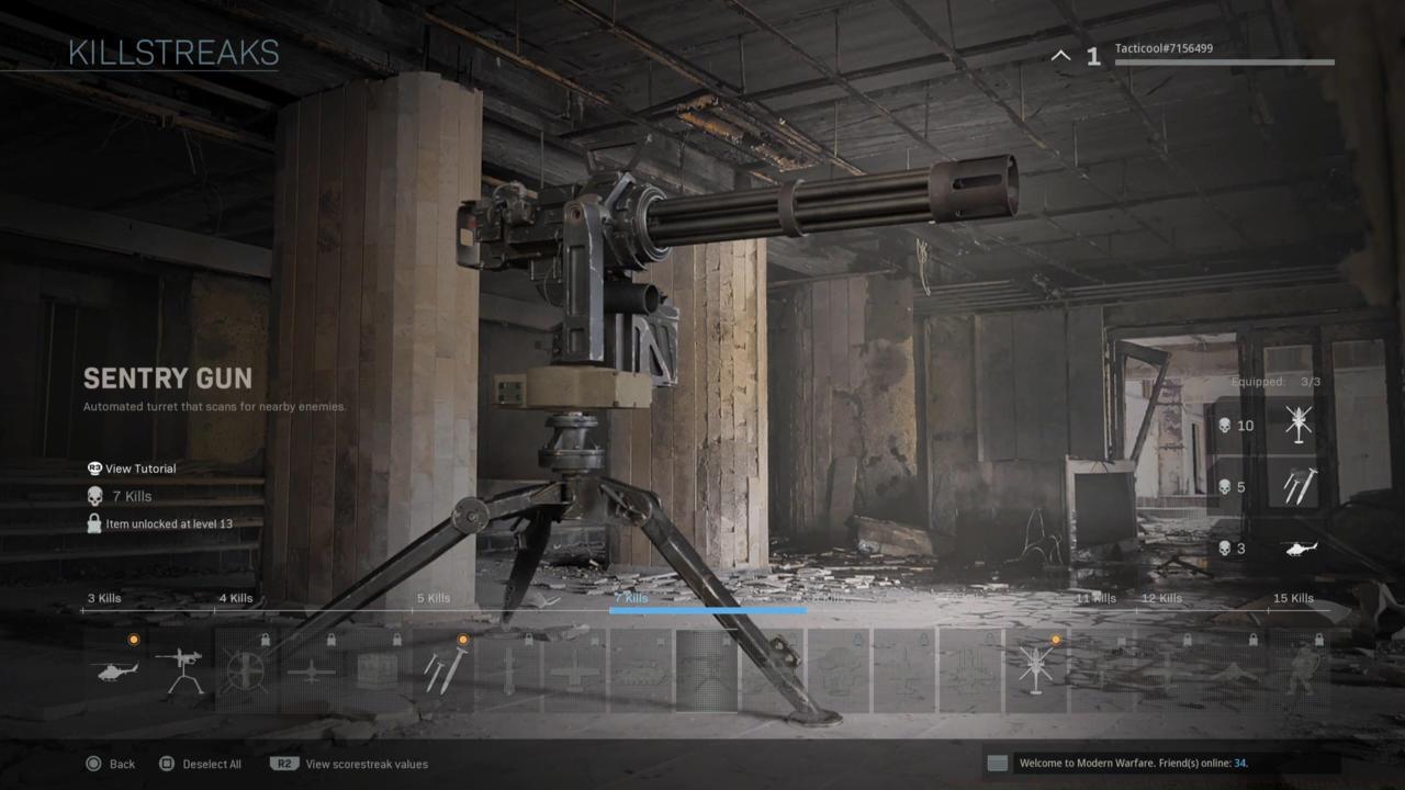 Sentry Gun (7 Kills)