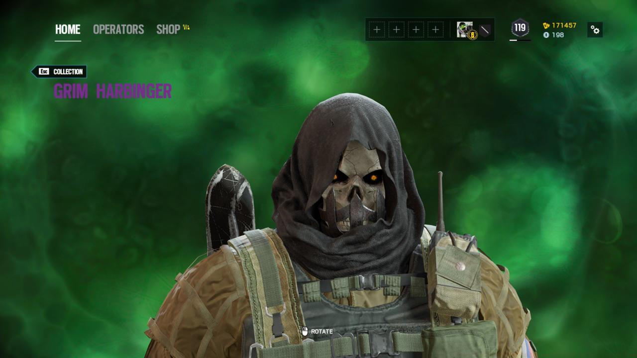Operator: Kapkan - Grim Harbinger (Head)