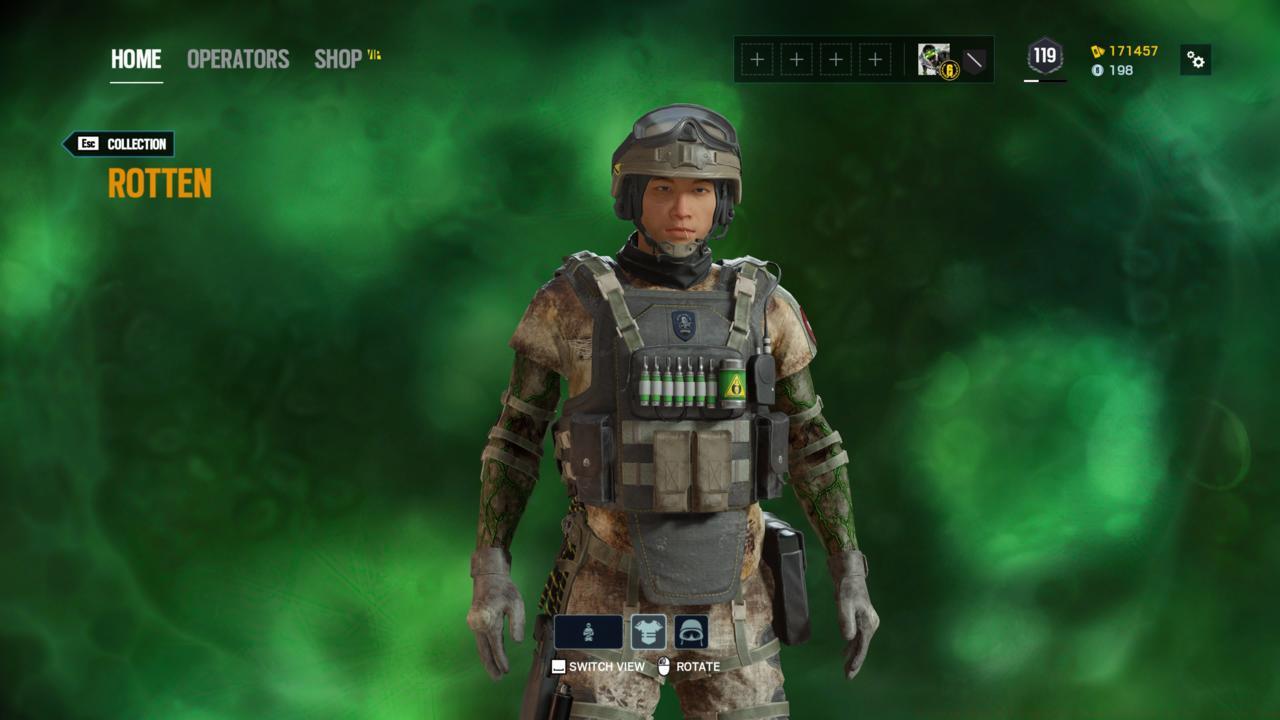 Operator: Lesion - Rotten (Outfit)