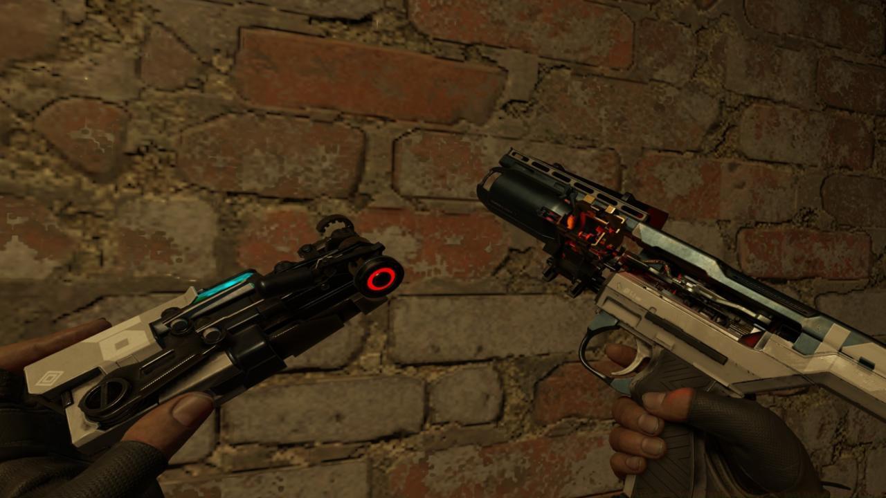 Loading the SMG without the extended magazine attachment.