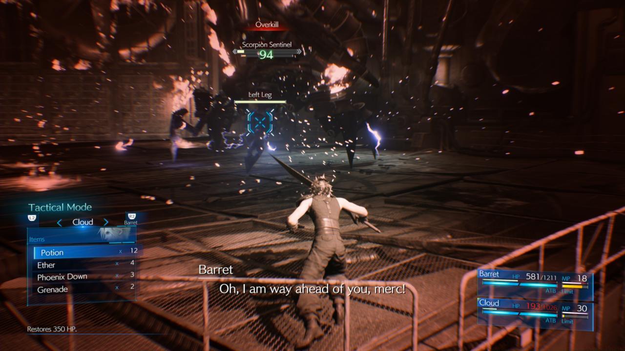 If you're going to heal, though, make sure you've got enough distance between yourself and the monster that's trying to hit you.