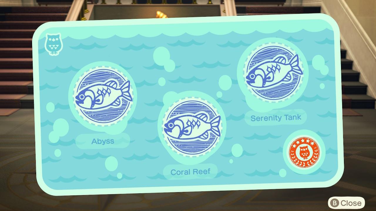 The stamps have plenty of ink on them, unlike real-life museum stamp stations