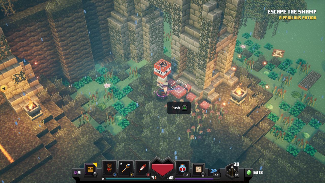 Soggy Swamp boss arena rune