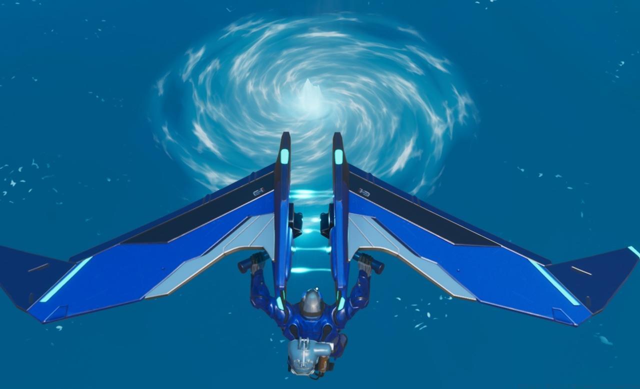 A whirlpool near The Fortilla