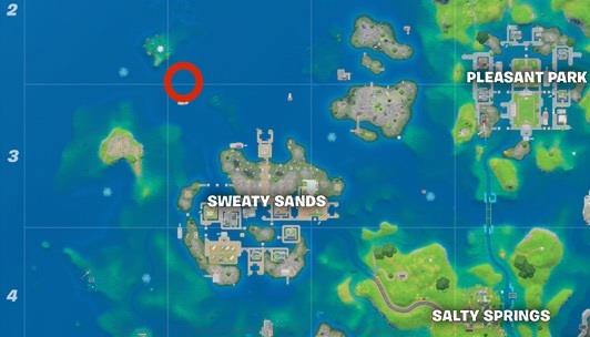 Trident map location near Coral Cove