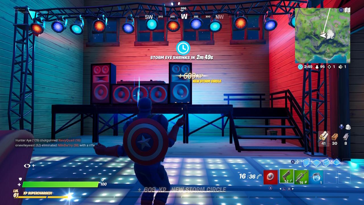 Fortnite Season 3 Dancing On Apres Ski Dance Floor Challenge