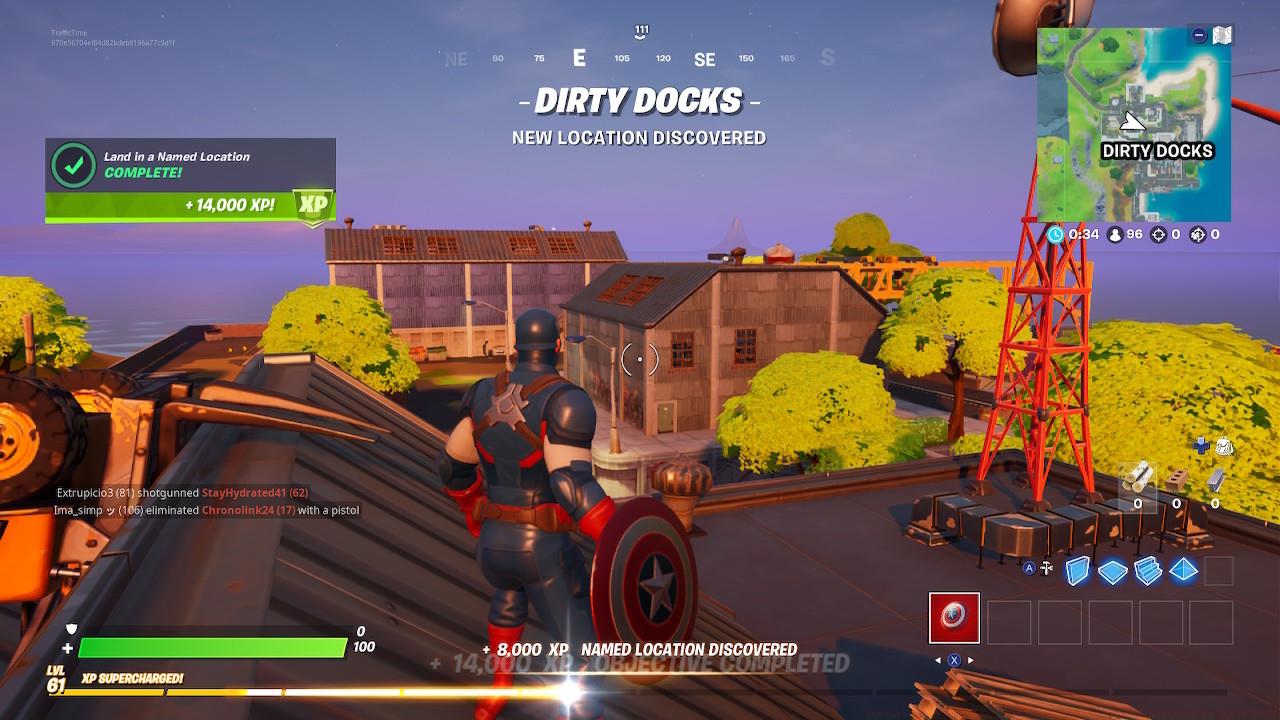Fortnite Season 3 Dirty Docks Location