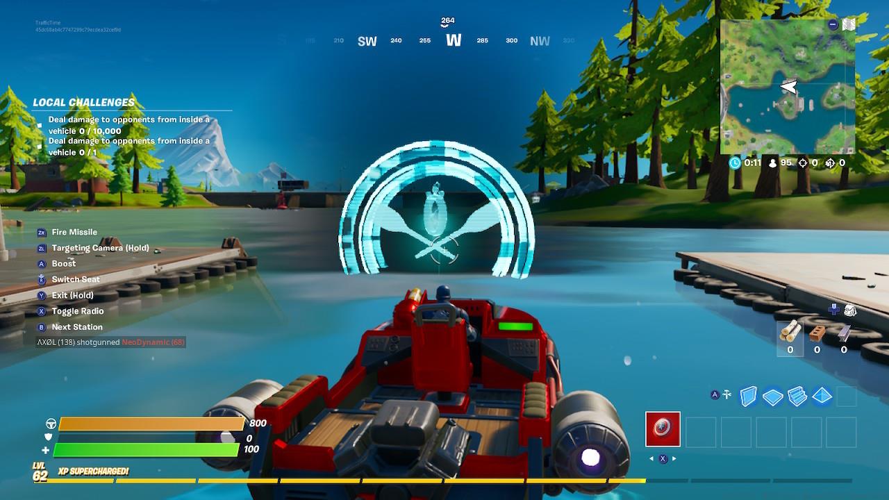 Fortnite Season 3 Motorboat Mayhem Challenge