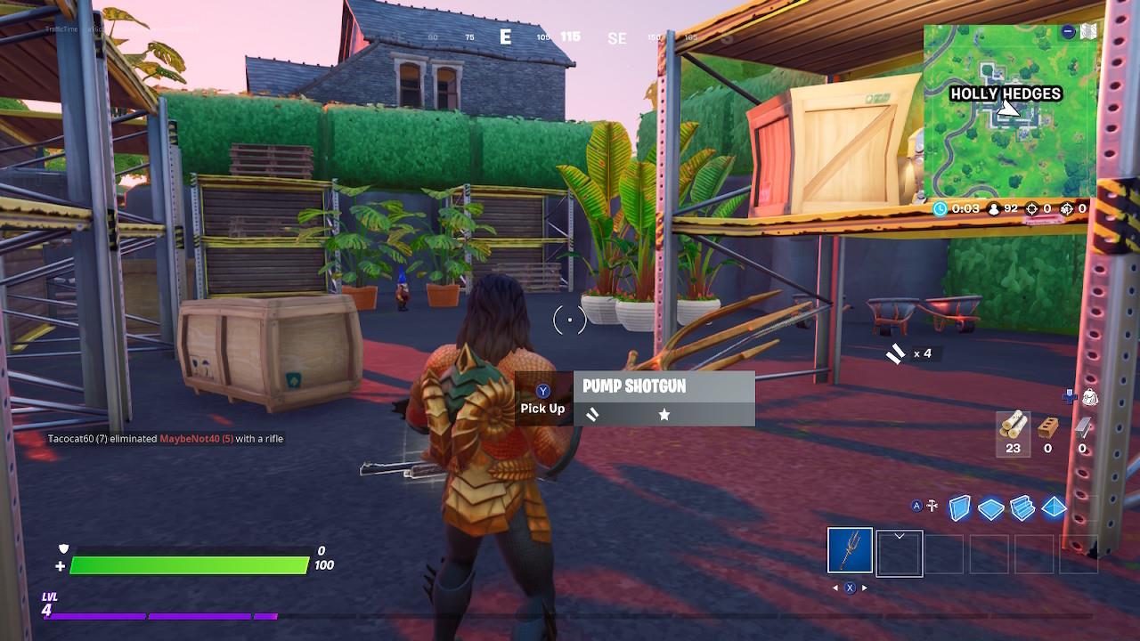 Fortnite Season 4 Baby Groot Location