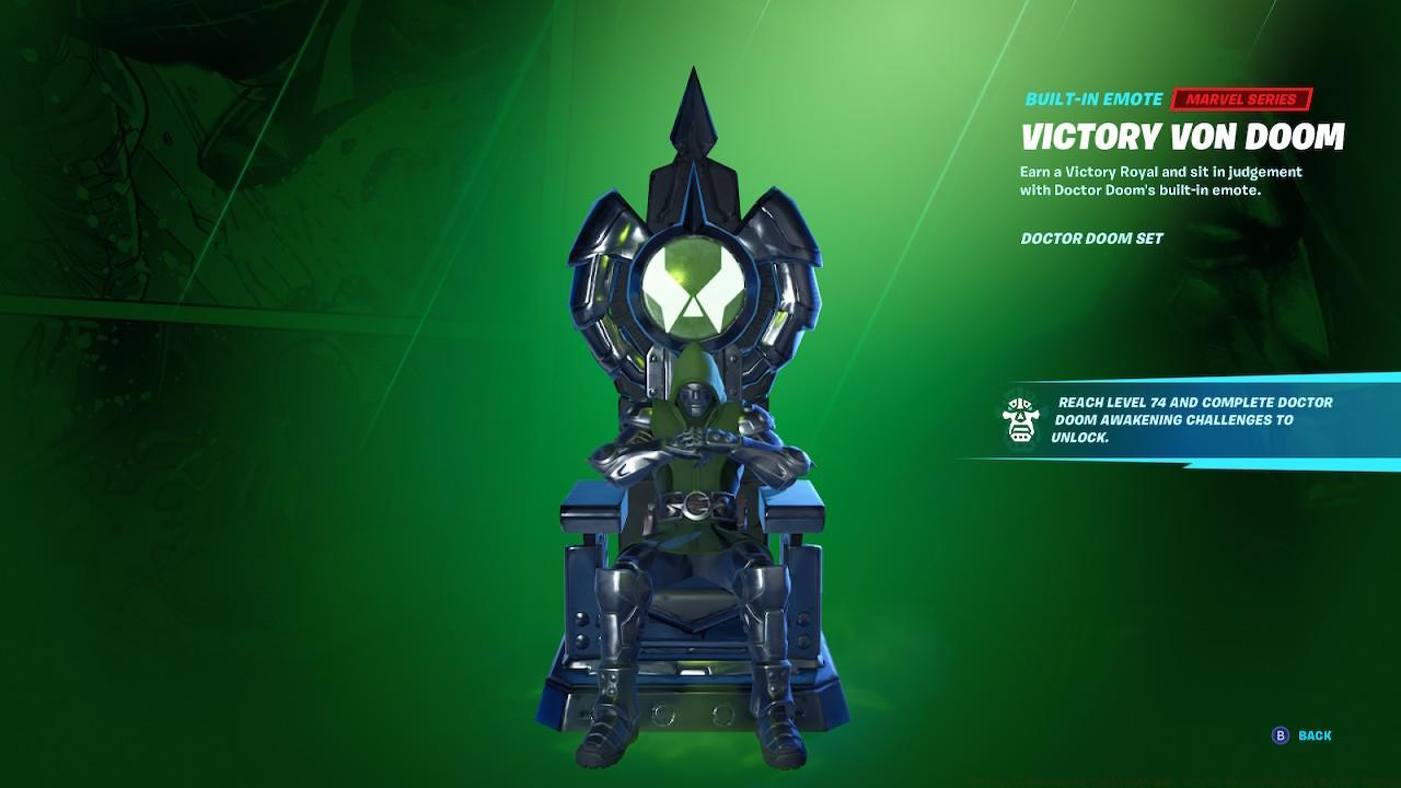 Fortnite Dr. Doom Awakening Challenges