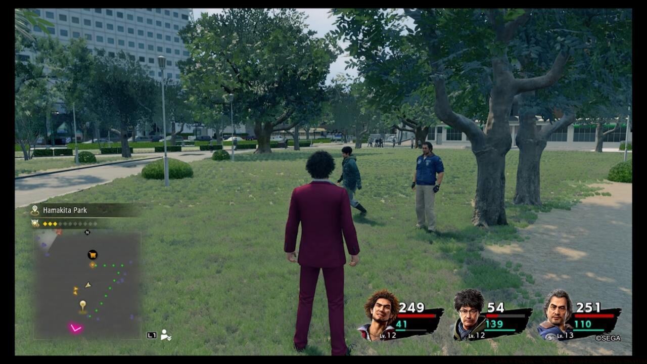 Yes, there are scorpions in this park.