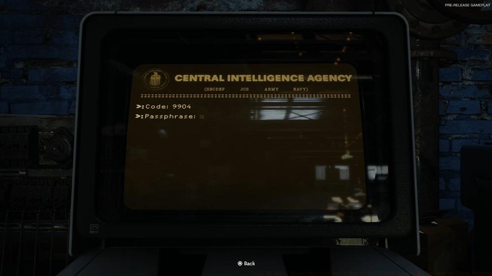 To decode the disk for Operation Chaos, you'll need to figure out both a code number and a pass phrase.