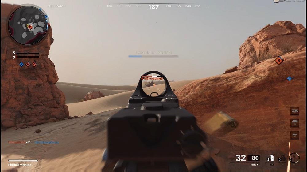 Moving in the open is a great way to get spotted and killed before you know what's happening.