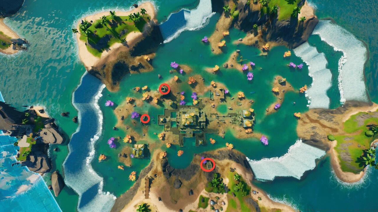 Fortnite Coral Castle Gnome Locations.