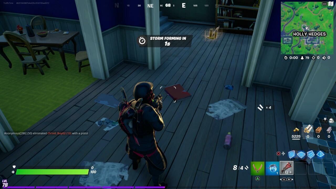 Holly Hedges Book Location 1