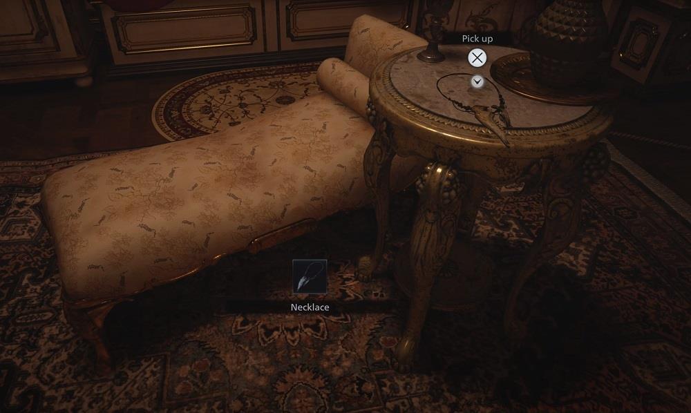 We don't know exactly what the necklace in this demo is for yet, but that doesn't mean you shouldn't pick it up.