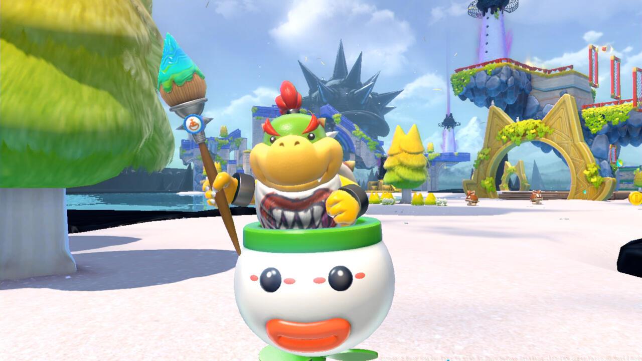 This little dude is a nuisance most times, but in Bowser's Fury, he's your pal.