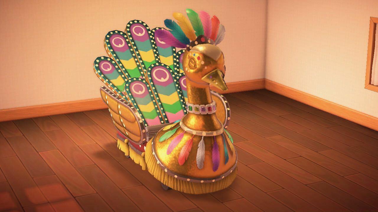 The Festivale float in Animal Crossing: New Horizons.